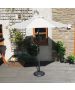 Elite 270cm Crank & Tilt Parasol - Natural