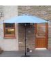 Elite 270cm Crank & Tilt Parasol - Cornflower Blue