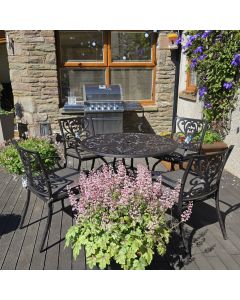 Charlotte 4 Seat Dining Set 
