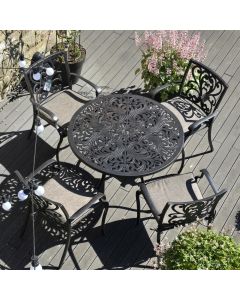 Charlotte 4 Seat Dining Set 