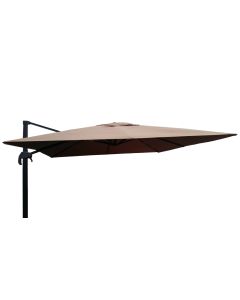 Barbados Cantilever Parasol 250cmx250cm Square - Taupe