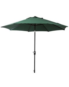 Elite 270cm Crank & Tilt Parasol - Forest Green