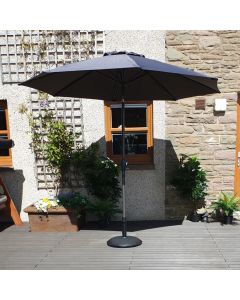 Elite 300cm Crank &amp; Tilt Parasol -Anthracite