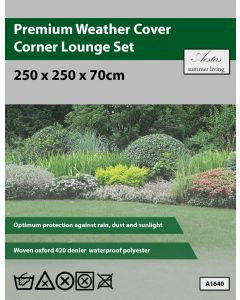 Premium Corner Lounge Set Weathercover