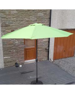 Elite 210cm Crank & Tilt Parasol - Apple Green