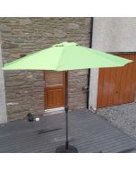 Elite 210cm Crank & Tilt Parasol - Apple Green